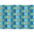 thumbnail image 1 of Ahgly Company Machine Washable Indoor Rectangle Transitional Glacial Blue Ice Blue Area Rugs, 5' x 8', 1 of 7