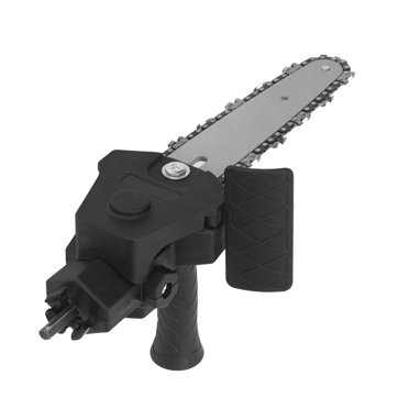 Electric Chainsaw Conversion Kit  Stainless Steel Plastic Handle for DIY Projects