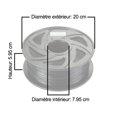 thumbnail image 4 of CloneBox - Filament TPU Imprimante 3D 1,75mm Préparé +/- 0,05mm 1kg, Blanc, 4 of 4