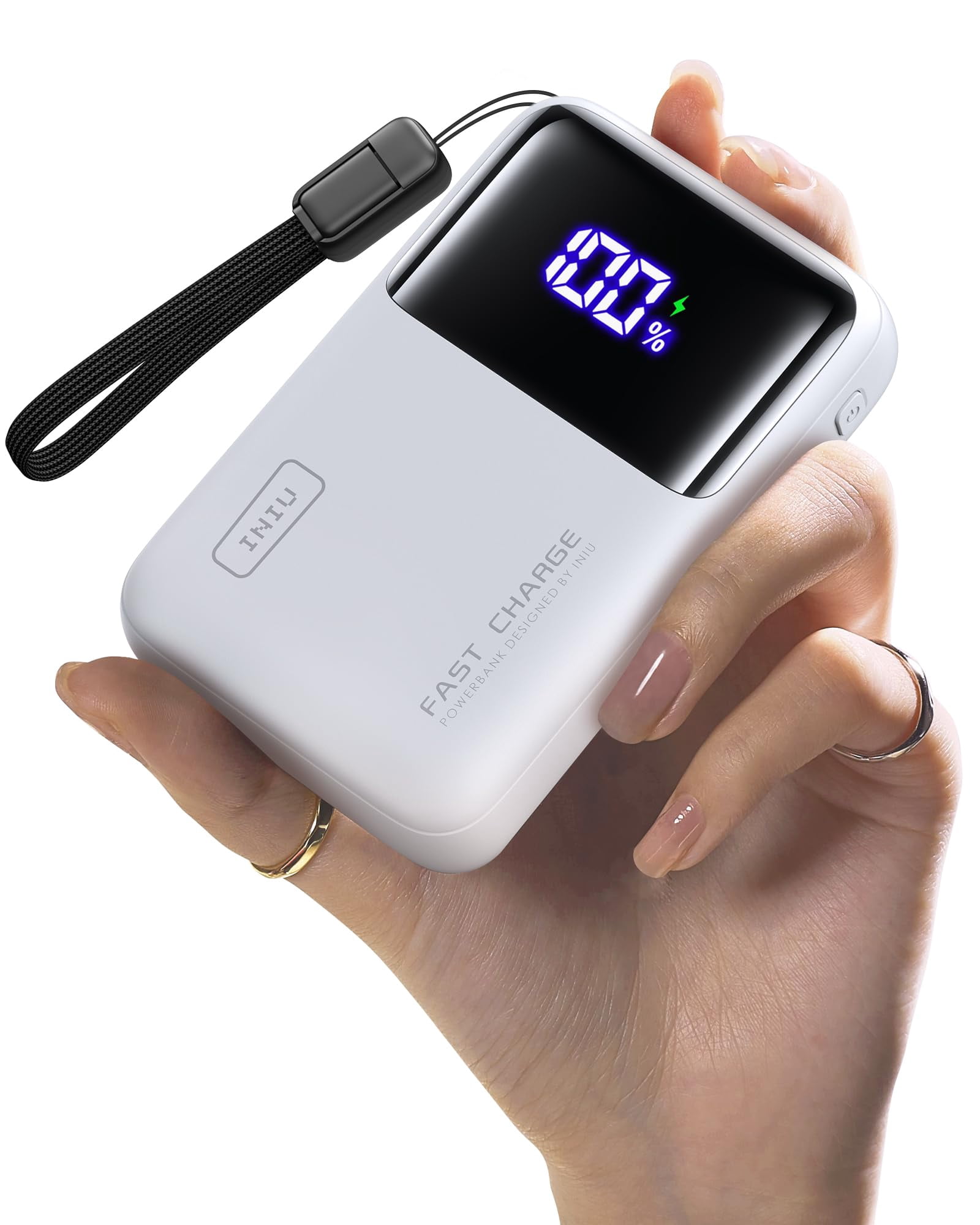INIU Power Bank, 20000mAh 65W Mini USB C Laptop & Phone Portable Charger, Fast Charging Flight Cruise Ship Family Essentials Traveling Powerbank for