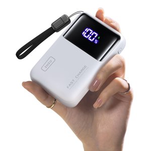 INIU Banque d'électricité, 20000mAh 65W Mini USB C Ordinateur portable & Téléphone Portable Chargeur, Chargement rapide Navire de croisière Famille Essentiels Traveling Powerbank pour