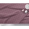 thumbnail image 2 of Soimoi Pink Rayon Fabric Wild Animal Skin Small Print Fabric by The Yard 42 Inch Wide, 2 of 3