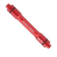 thumbnail image 1 of Thru Axle Hub, Aluminum Alloy Compact Easy Installation And Removal Lightweight Front Wheel Hub Adapter  for Home Black,Red, 1 of 7