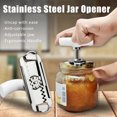 thumbnail image 3 of Yeacher Stainless Steel Jar Opener Bottle Opener Helpful Kitchen Gadget Stubborn Lid Remover for Seniors Weak Hands, 3 of 8