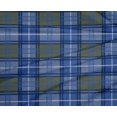 thumbnail image 3 of oneOone Polyester Lycra Fabric Madras Check Decor Fabric Printed BTY 56 Inch Wide, 3 of 3