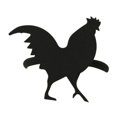 thumbnail image 1 of Village Wrought Iron NR-1 Anneau de Serviette de Table - Noir, 1 of 1