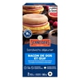 thumbnail image 2 of Schneiders Sandwichs déjeuner Bacon de dos et œuf, 2 par paquet 252 g, 2 of 8