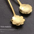 thumbnail image 3 of maskred Stainless Steel Tea Dessert Spoon Restaurant Portable Coffee Juice Seasoning Ice Cream Teaspoon Kitchen Accessory Type 7, 3 of 6