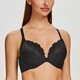 thumbnail image 3 of MELENECA Female Racerback Front Closure Unlined Underwire Bra for Women Black 34E, 3 of 6