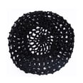 thumbnail image 1 of Xingzhi Woman Mesh Crochet Hair Net Washable Flexible Replacement Sleeping Hairnet Black, 1 of 6