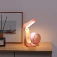 thumbnail image 4 of Boovnll Snail Small Desk Lamp Folding Cute Night Light Usb Rechargeable Portable Small Desk Lamp, 4 of 6