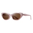 thumbnail image 2 of Cat Eye Glasses for Women Hexagonal Eye Pack Vise Z87 Frame Light Blocking Lens Thin Wire Glasses Big Frame Women Hot for Women 70's Glasses Rectangular for Women Non compatible with Polarized for, 2 of 4