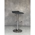 thumbnail image 1 of Bronte Living Leatherette Bar Stool with Adjustable Height, 360 Swivel Design and Pedestal Base with Footrest for Kitchen, Bar, Kitchen Island - Series Patricia - Set of 2, 1 of 8