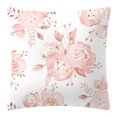 thumbnail image 1 of 45x45cm Carré Coussin Coussin Couverture Or Rose Alphabet Anglais Coussin Couverture (F), 1 of 8