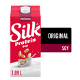 thumbnail image 1 of Silk Soy Milk Alternative, Original, Dairy Free of protein, 1 of 5