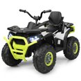 thumbnail image 4 of Patiojoy 12V Kids Electric Ride On Car Toy 4-Wheeler ATV Quad with LED Lights White, 4 of 5