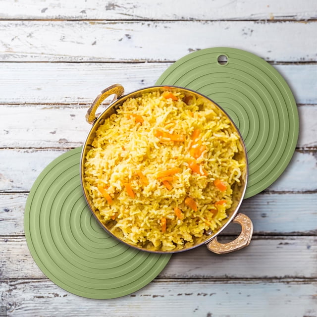 RXIRUCGD Large Tableware Mat Cup Mat Bowl Mat Dining Table Mat Vegetable Mat Dining Mat Insulation Mat Mat Dining Mat Table Mat Bowl Mat 18CM