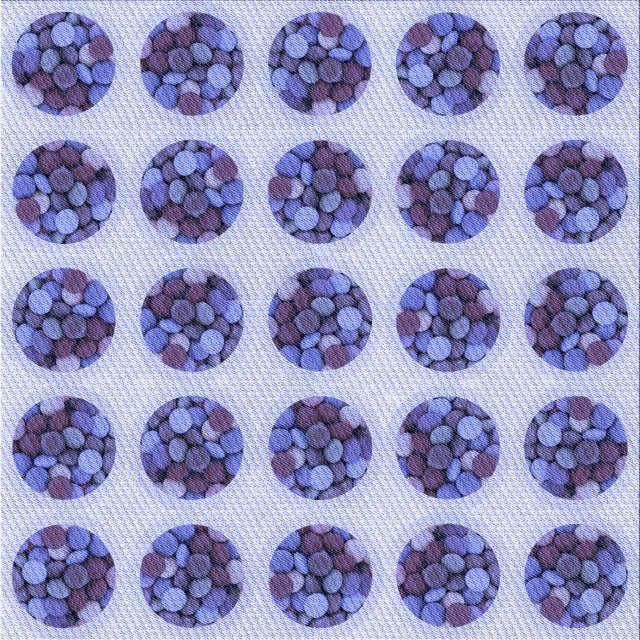 Ahgly Company Tapis d'Intérieur Lavable à la Machine, Carré, Transitionnel, Bleu Ardoise, Tapis de Zone, 6 Pieds Carré