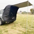 thumbnail image 4 of Tent Rain Car Rear Extension Awning Camping Picnic Sunshade Black, 4 of 7