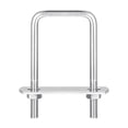 thumbnail image 1 of Unique Bargains Square U-Bolts 2 Sets 37mm Inner Width 70mm Length M6 304 Stainless Steel U Clamp Bolt, 1 of 5