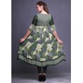 thumbnail image 4 of Bimba Kurti Indienne Ligne A Imprimée Anarkali pour Femmes Tunique Kurti Ethnique, 4 of 5