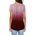thumbnail image 2 of Betiyuaoe T Shirts pour Femmes Haut Décontracté Manches Courtes Été Blouse Col Rond Veste Blouse Tee Shirt Top, 2 of 7