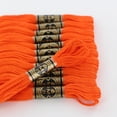 thumbnail image 2 of DMC Six-Strand Cotton Embroidery Floss, 8 m (8.7 yd), Orange, 2 of 3
