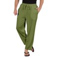 thumbnail image 1 of Inkmeso Solid Casual Bottom For Men's Lightweight Cotton Track Pants For Sleep/Workout Pajamas, 1 of 7