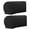 Black, variant on 2Pcs Sofa Arm Protector Anti-Slip High Elastic Polyester Simple to Install Armrest Covers Household Supplies