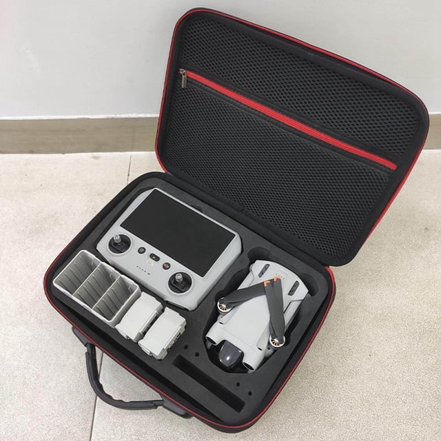 tredstone Étui de Transport Léger en EVA avec Sangle Intérieure, Boîtier de Rangement pour Drone DJI Mini 3 Pro PU