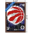thumbnail image 2 of NBA Toronto Raptors - Maximalist Logo 23 Wall Poster, 22.375" x 34", 2 of 4
