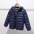 thumbnail image 2 of QIPOPIQ Girls and Toddlers' Lightweight Water-Resistant Packable Hooded Puffer Jacket Clearance, 2 of 4