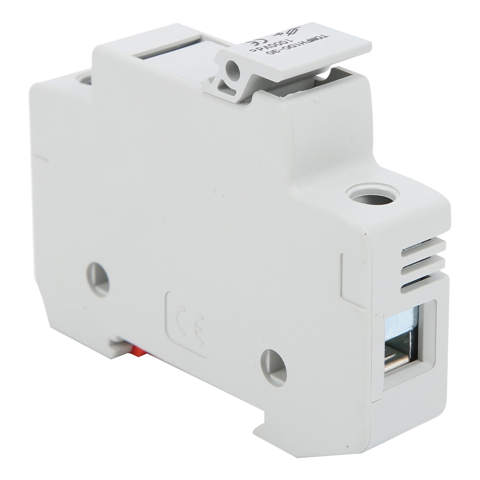 YLSHRF Fuse Holder Base, 1 Pole Fuse Holder Base DC Fuse For Power Distribution Control Equipment