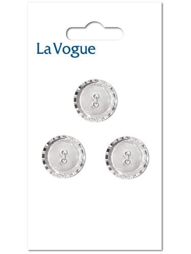 LA VOGUE bouton à 2 trous 15 mm (0.59 in)