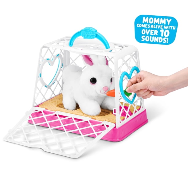 Pets Alive Mommy Bunny & Baby Surprise by ZURU - Interactive