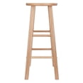 thumbnail image 4 of Winsome Element Tabouret de bar 29po naturel, 4 of 6