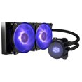 thumbnail image 1 of Cooler Master MasterLiquid ML240L RGB Liquid CPU Cooler, 1 of 9