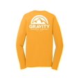 thumbnail image 2 of Gravity Outdoor Co. Performance Long Sleeve Shirt - Gold - White Logo - M, 2 of 2