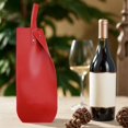 thumbnail image 3 of Premium PU Leather Wine Tote - Stylish, Sturdy, and Versatile: Perfect present, 3 of 12