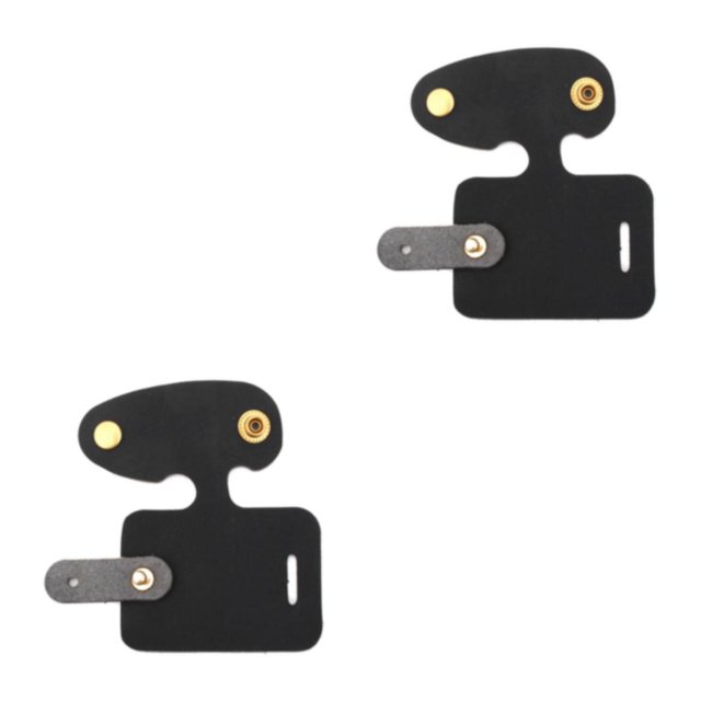 Dalazy Motorcycle Shifter Guard Easy to Install Reliable and Long-lasting Black L 2Set