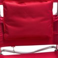 thumbnail image 4 of Ostrich Chaise de Sport Rembourrée Deluxe 3 en 1 avec Repose-Pieds, Rouge (2 Pack), 4 of 8