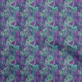 thumbnail image 1 of oneOone Georgette Viscose Tissu Violet Texture Feuille Robe Tissu Tissu Imprimé par la Cour 42 Pouces de Large, 1 of 4