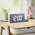 thumbnail image 1 of RKSTN Alarm Clock 17.3-Inch Living Room Wall Clock with Multifunctional LED Electronic Clock Large Size Alarm Clock Temperature and Humidity Clock, 1 of 4