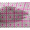 thumbnail image 4 of oneOone Viscose Chiffon Fabric Check Ikat Print Fabric BTY 42 Inch Wide, 4 of 4