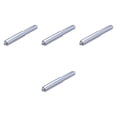 thumbnail image 3 of Siruishop 4Pcs Toilet Paper Holder Replacement Rods Sturdy Toilet Paper Roller Spindle Sliver, 3 of 8