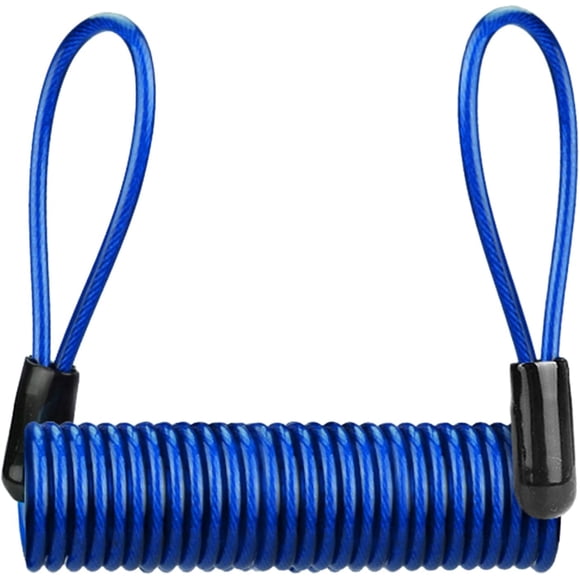 XYCCA Câble à Ressort Antivol 3,5 mm pour Moto Vélo, Câble de Verrouillage, Câble de Rappel de Verrou, Vol, Guidon, Trottinette, Verrou de Frein à Disque, Câble de Rappel de Verrou à Disque, Câble de Sécurité pour Vélo, Câble de Moto, Disque-4494