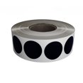 thumbnail image 1 of Round Sticker dot in Black 19mm Sticker Labels Circles on a roll 3/4" Diameter - 1050 Pack by Royal Green, 1 of 1