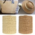 thumbnail image 2 of 280 Meter Colorful Threads Natural Raffia Straw Yarn for Bag Handbag Cushion Basket Hat Knitting Material Crochet Yarn Handcraft, 2 of 7
