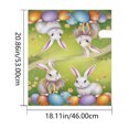 thumbnail image 4 of Ruiboury Weather-resistant And Robust Couch Cover Easy To Vivid Print Christmas Deer Pattern Mailbox Sleeve Cloth Standard Size YTYH2309052 1Set, 4 of 6