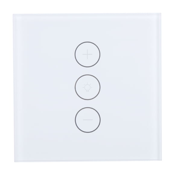 Smart Dimmer Switch, APP Remote Control Wifi 400W Voice Control Dimmer Switch For Household For TUYA White,Black